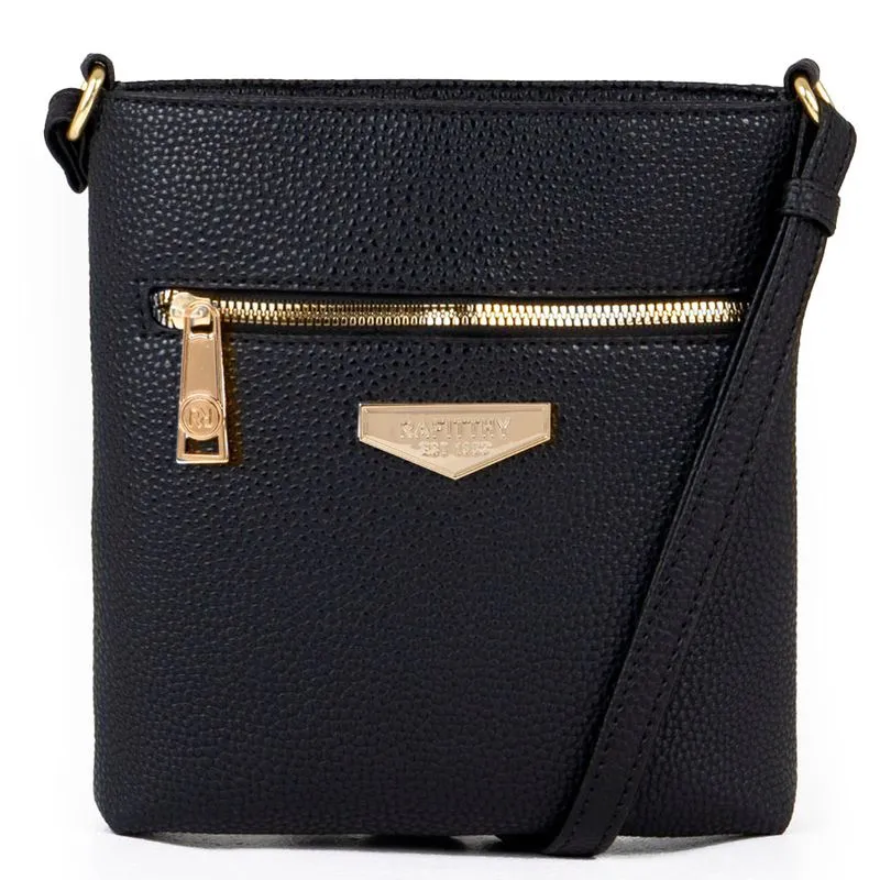 Bolsa Transversal Feminina Rafitthy Preto 28.11327 UNICO