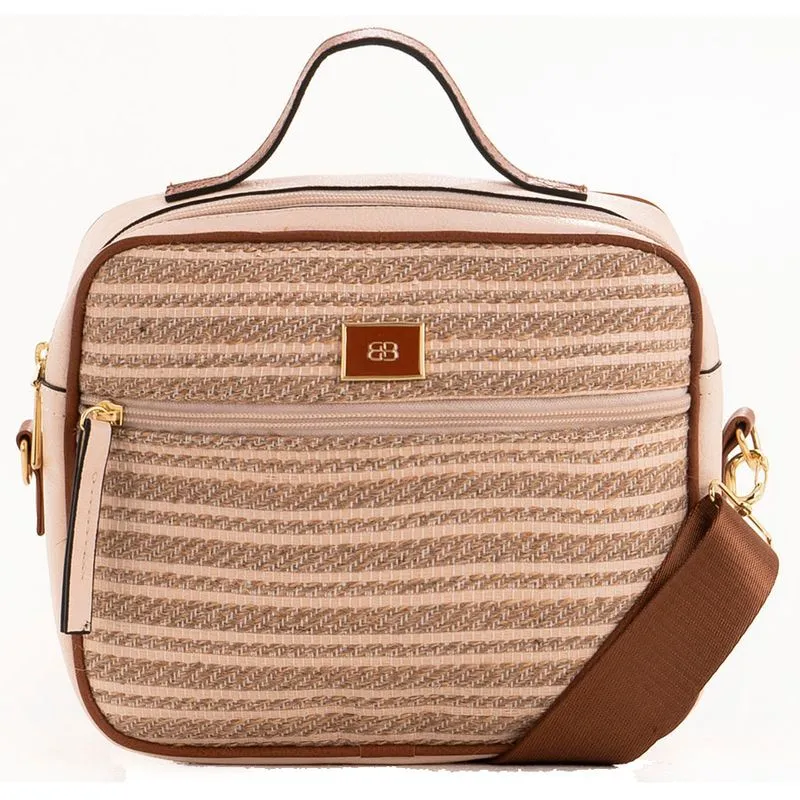 Bolsa Transversal Feminina Be Forever Creme 33.22106A UNICO