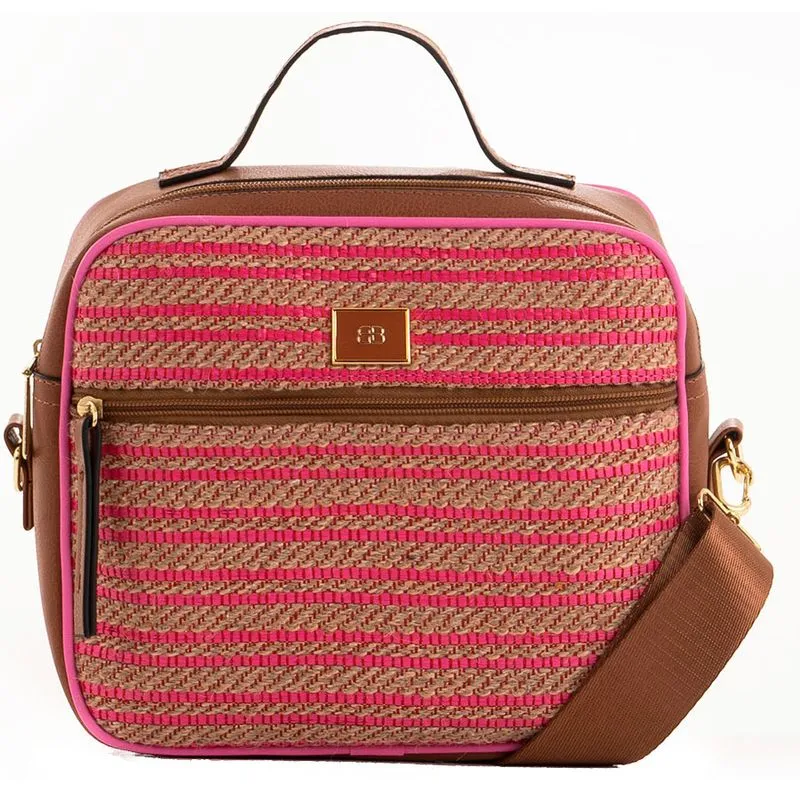 Bolsa Transversal Feminina Be Forever Rosa 33.22106A UNICO