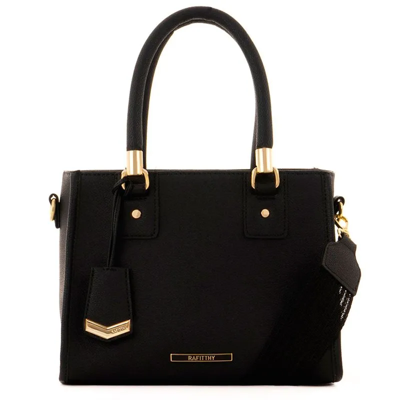 Bolsa Feminina de Ombro Rafitthy Preto 28.22108 UNICO