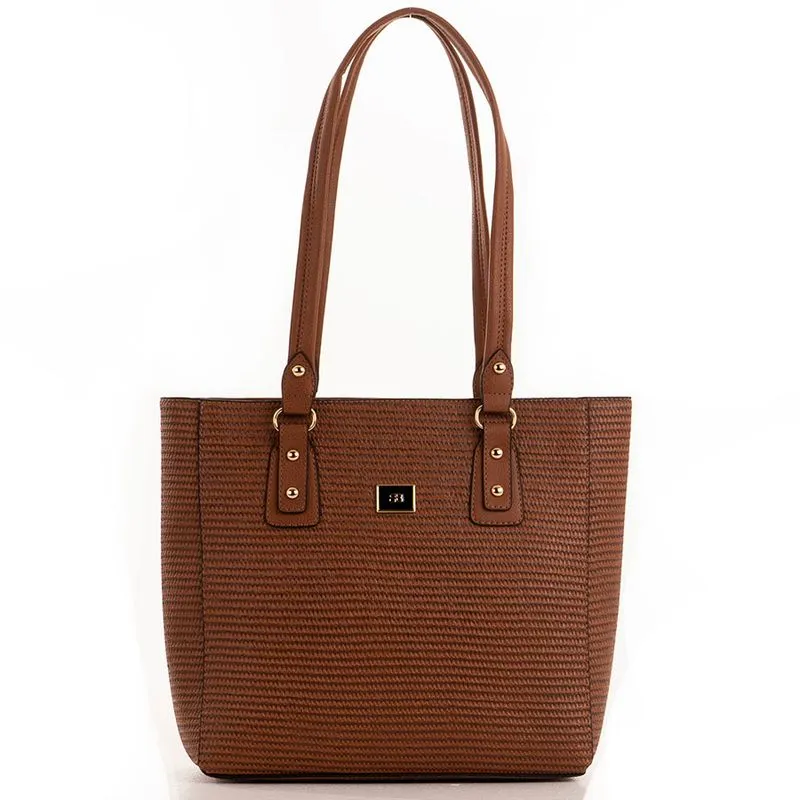 Bolsa Feminina de Ombro Be Forever Marrom 33.22211A UNICO