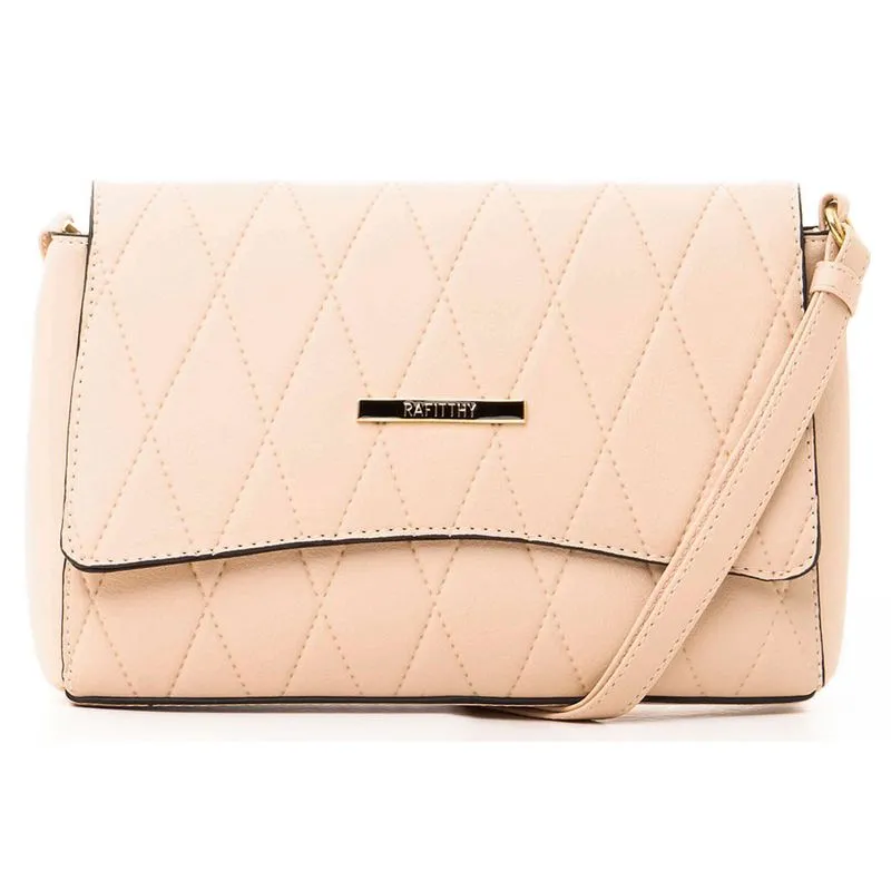 Bolsa Transversal Feminina Rafitthy Off White 28.22140 UNICO