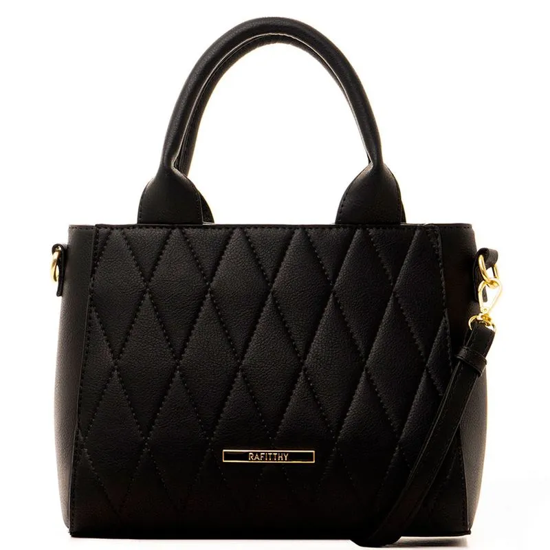 Bolsa Feminina de Mão Rafitthy Preto 28.22141 UNICO
