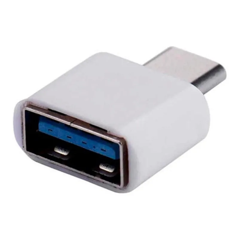 Adaptador 2.0 USB/Tipo C Branco