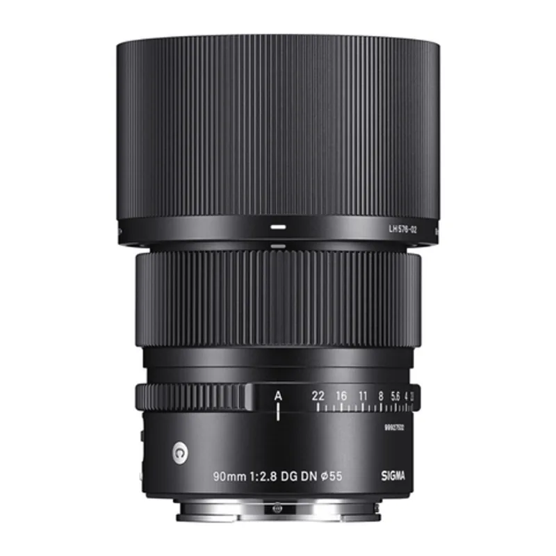 Lente Objetiva Sigma 90mm F2.8 Dg Dn Para Sony E Preta