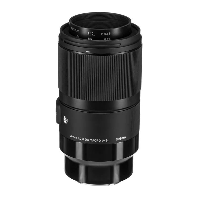 Lente Objetiva Sigma 70mm F/2.8 Dg Macro Para Sony E Preta