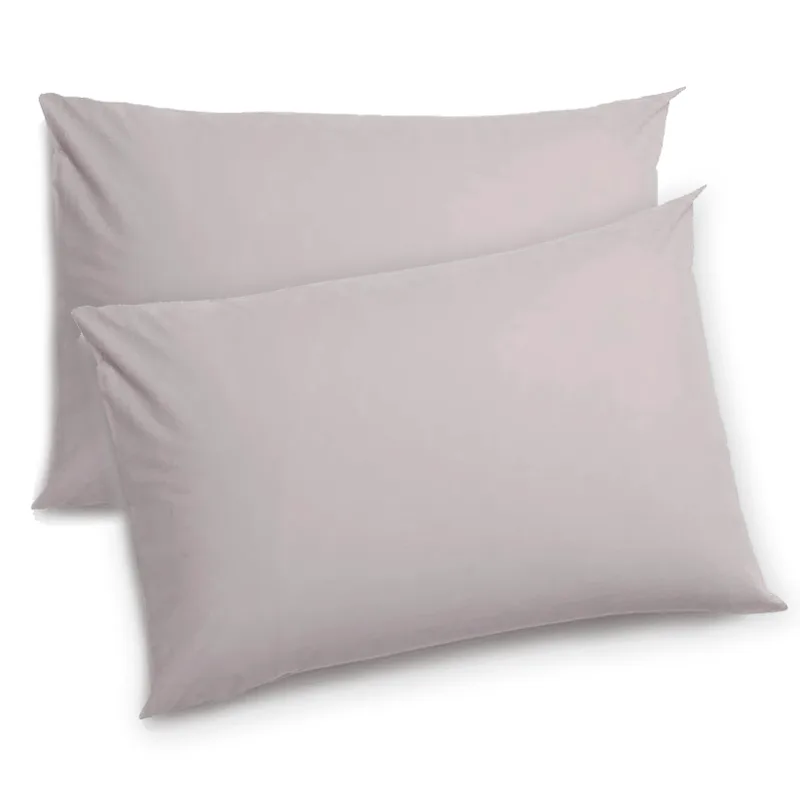 FRONHA PERCAL SOFT 300 2 PECAS PRATA/UNICO