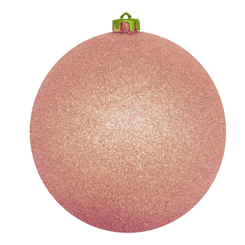 Enfeite de Arvore de Natal Bola Porto 15cm - Niazitex Champanhe