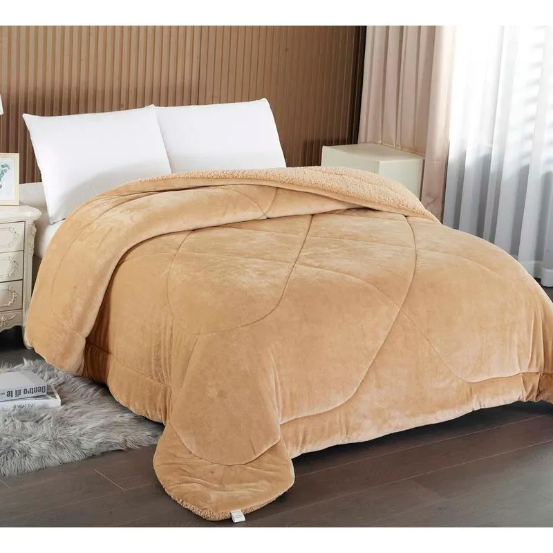 Edredom Capetown Casal 1,80 X 2,20 BEGE/UNICO