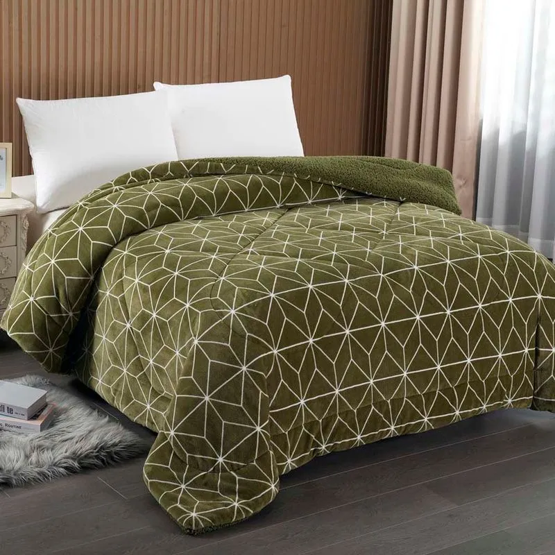 Edredom Capetown Estampado Casal 1,80 X 2,20 DES. 018/UNICO