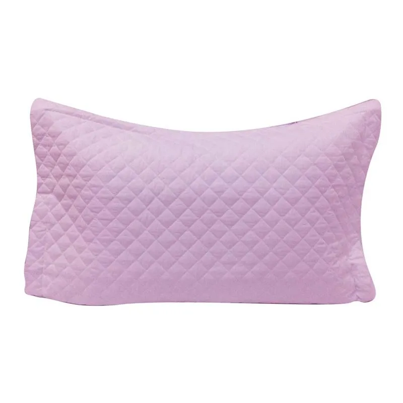 PORTA TRAVESSEIRO AVULSO MATELASSE 200 FIOS C/ABAS ROSA/UNICO
