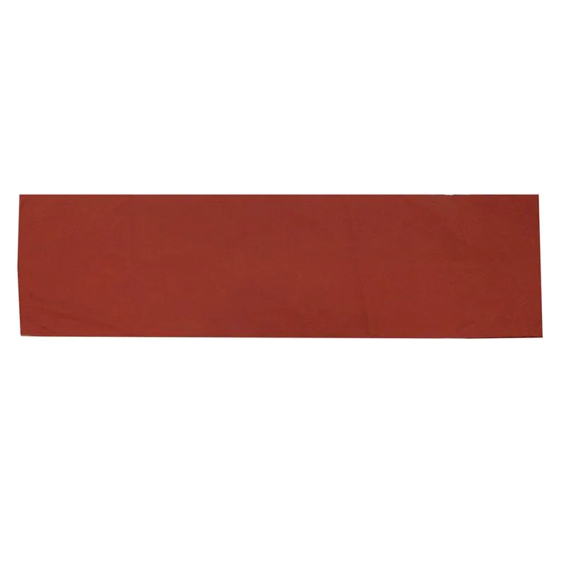 TRILHO DE MESA REPELENTE LISO 1,38 X 0,40 VERMELHO/UNICO