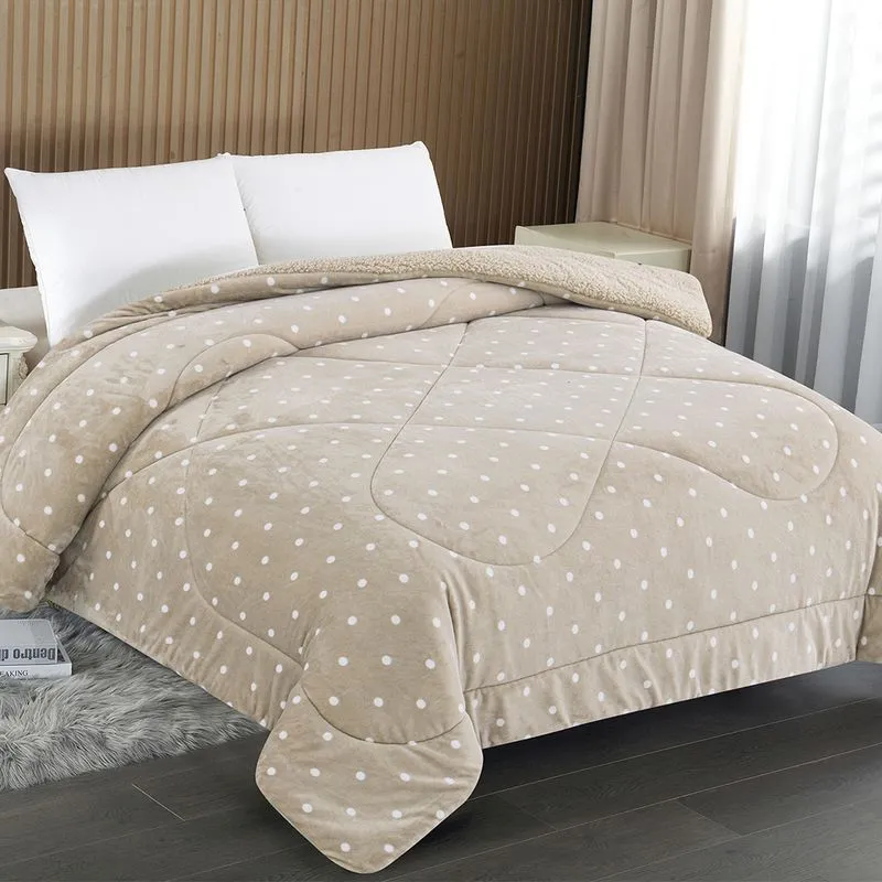 Edredom Capetown Poa Queen 2,20 X 2,40 BEGE / BRANCO