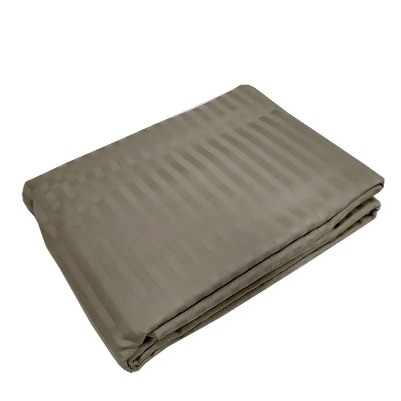 Capa P/ Duvet Stripe 300 Fios 100% Alg 2,20 X 2,40 BEGE