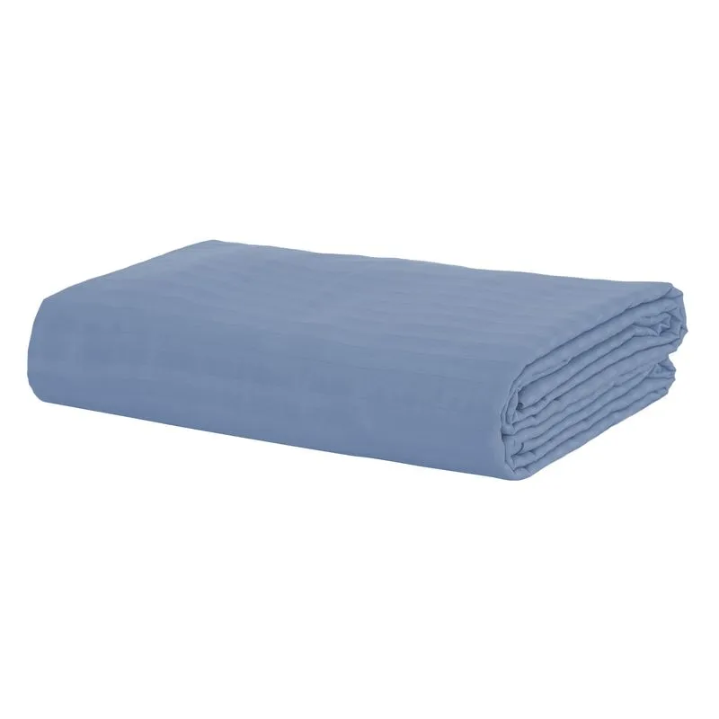 Capa P/ Duvet Stripe 300 Fios 100% Alg 2,80 X 2,40 AZUL