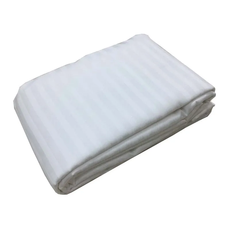 Capa P/ Duvet Stripe 300 Fios 100% Alg 2,80 X 2,40 BRANCO