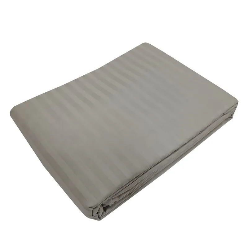 Capa P/ Duvet Stripe 300 Fios 100% Alg 2,80 X 2,40 CINZA CLARO