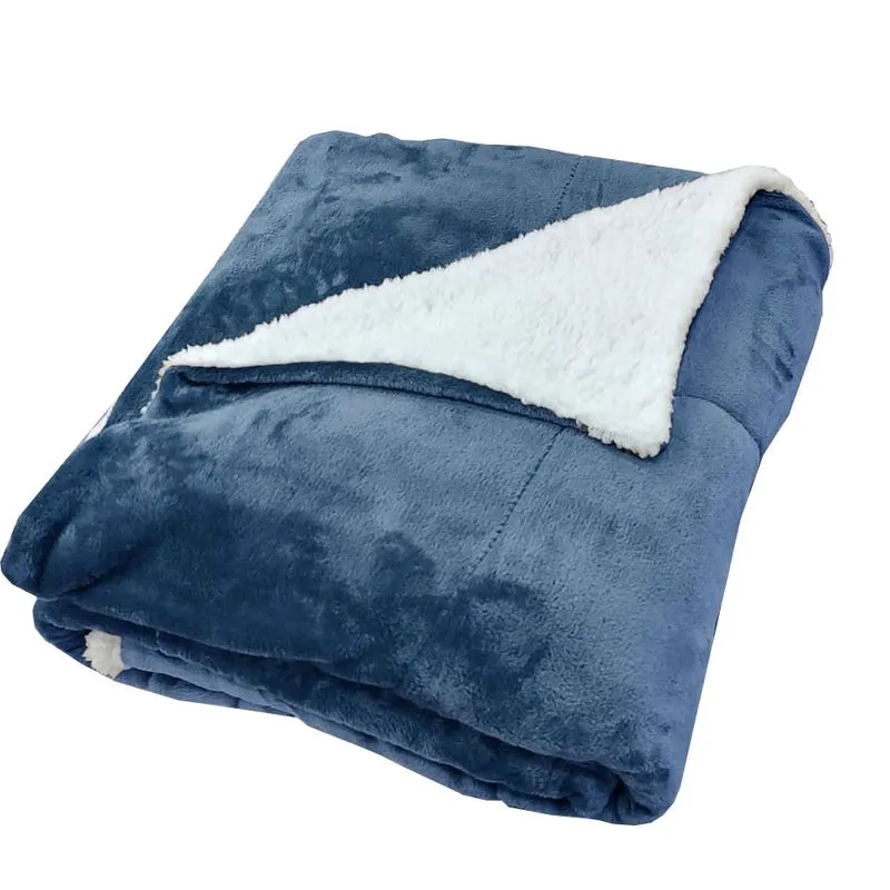 Coberdrom Flannel 1,80 X 2,20 Petroleo/unico
