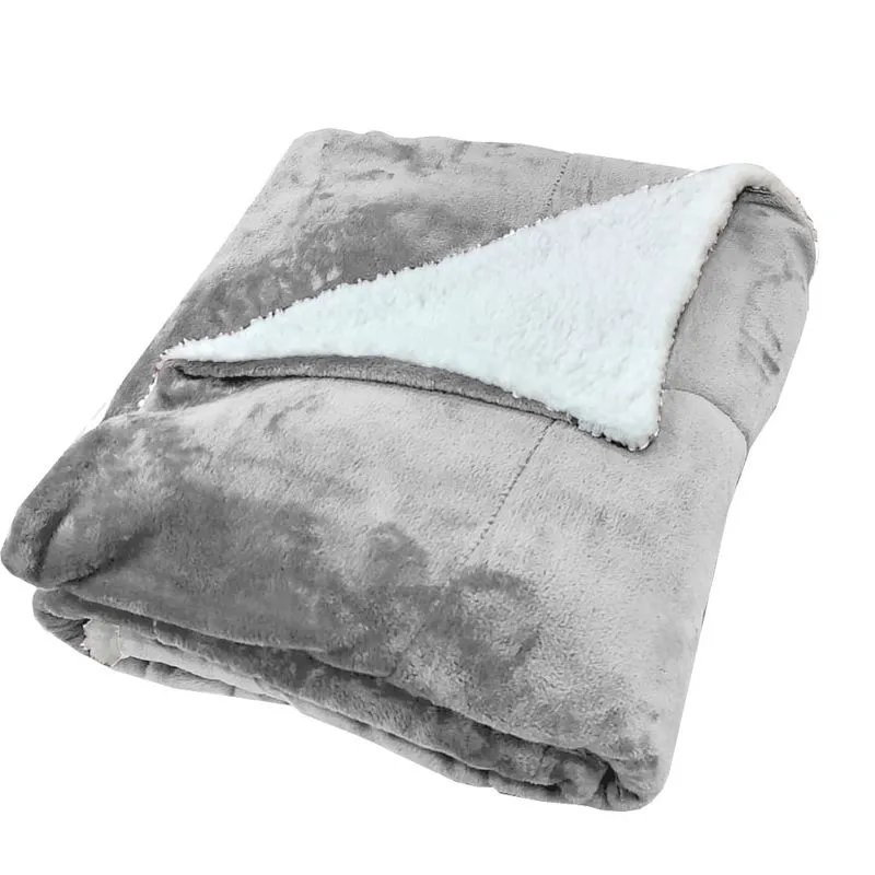 Coberdrom Flannel 1,80 X 2,20 Prata/unico
