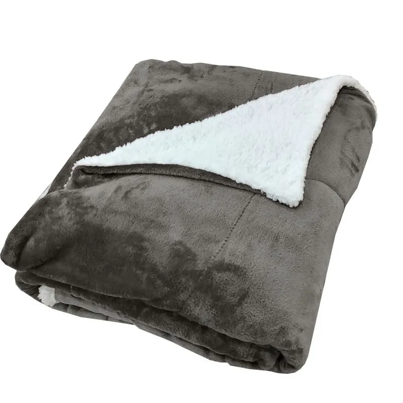 Coberdrom Flannel 2,20 X 2,40 Chumbo/unico