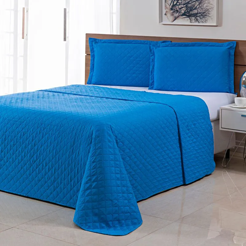 Colcha Ultrassônica Basics King 280x260 Indigo Único - Niazitex