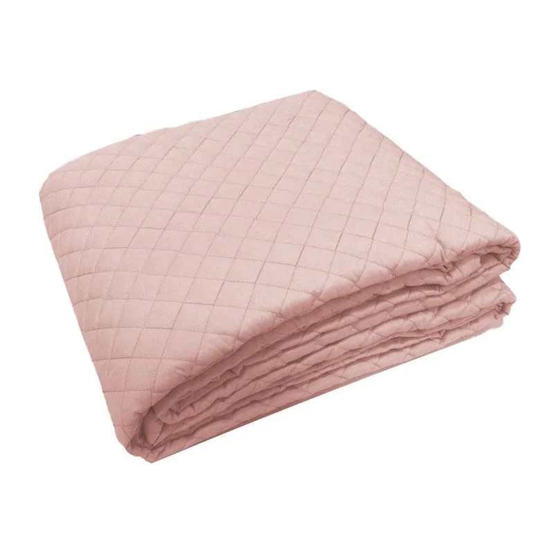 Kit 3pcs Colcha Matelasse 300 Fios Queen Rose/unico