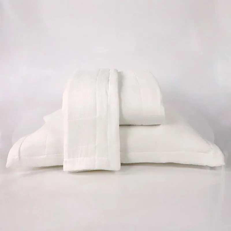 Colcha Barcelona 1,60 X 2,40 Solteiro Branco