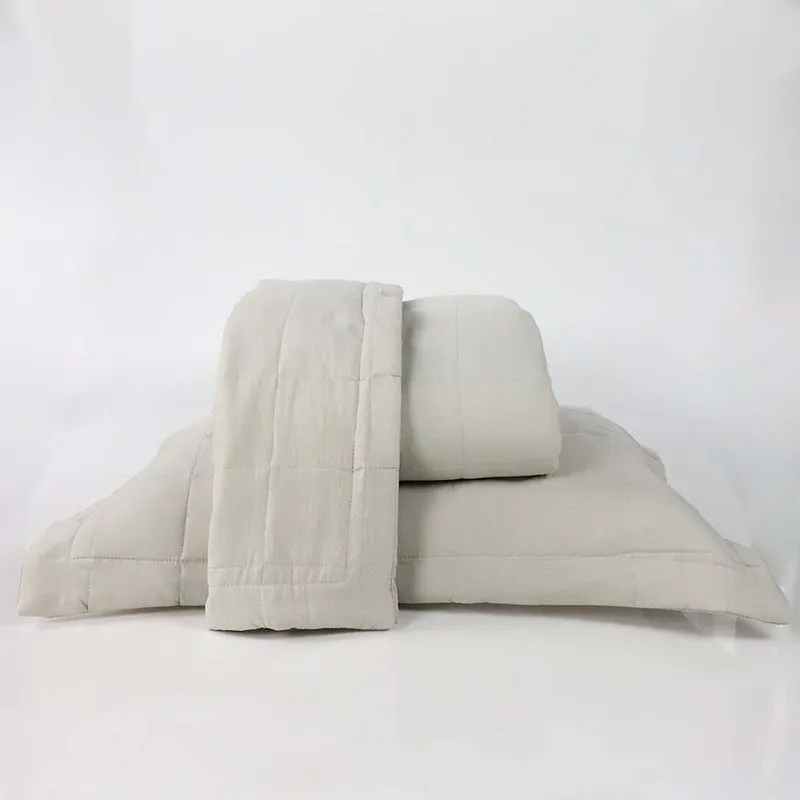 Colcha Barcelona 2,20 X 2,40 Casal Cinza Claro