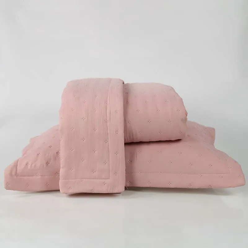 Colcha Ultrassonica Ibiza 1,60 X 2,40 Solteiro Rose