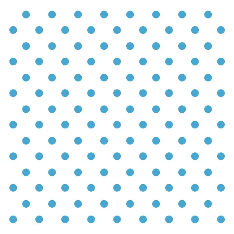 Adesivo de Bolinhas em Azul Médio 144un Cobre 3m²