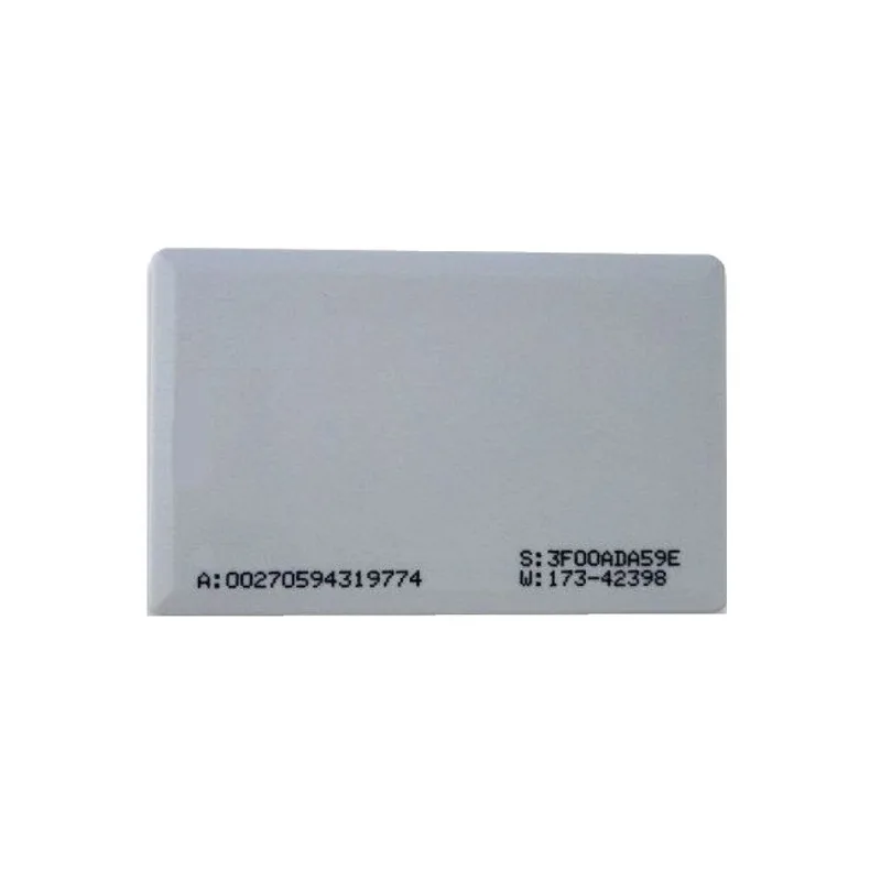 Cartão PVC de Proximidade 125khz Cod 3 Série Cartão de Ponto