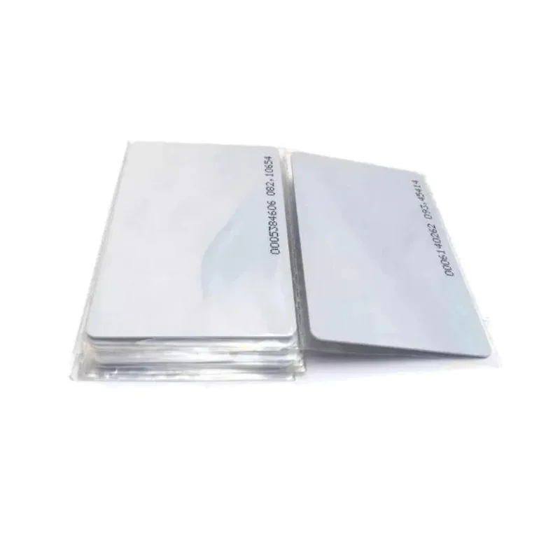 Kit 200 Cartões Pvc Proximidade Rfid 125khz Cartão De Ponto