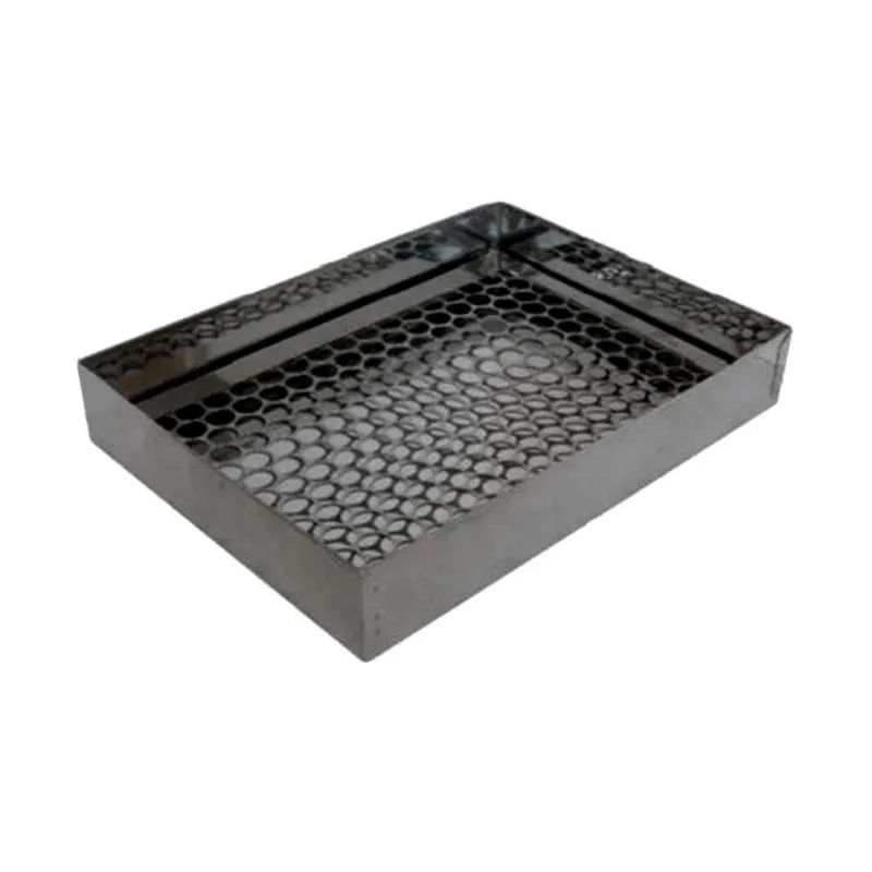 Escorredor de Pastel EP-3-STM para Salgado e Fritura Aço Inox Escovado Tela Moeda Inox Stevan Metal