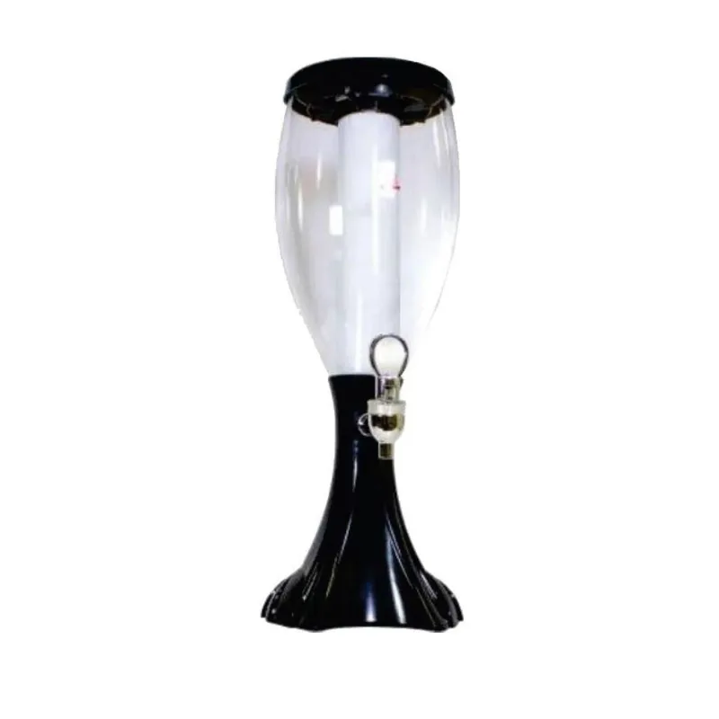 Torre De Chopp Cerveja Chopeira 2,5 Litros Led E Refil Extra