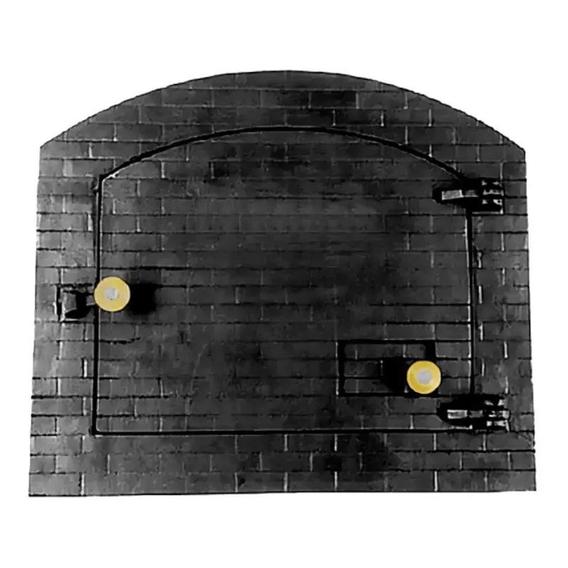 Porta Forno Ferro Fundido P/ Pizza Dnadai 51x45cm