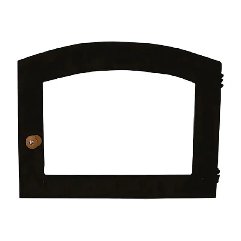 Porta para Forno Rig Fundidos Vidro Batoque Madeira Ferro Bivolt