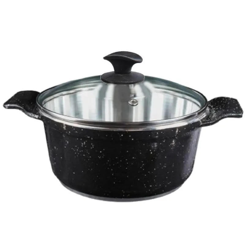 Caçarola Javali AA 26CM Alumínio Fundido Usinado Preto Liso 4,8L