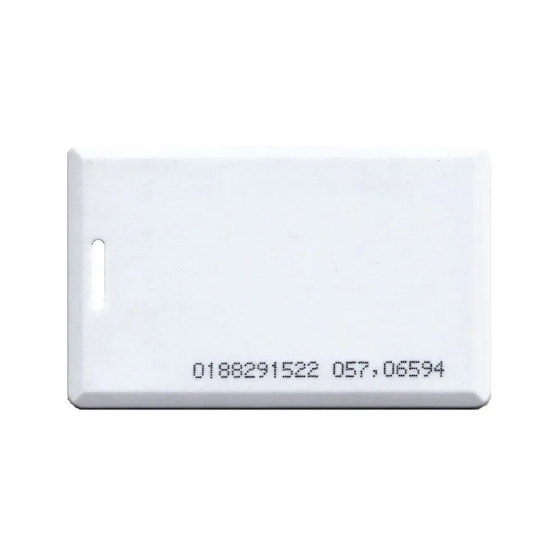 Kit 10 Cartões Ponto Pvc Proximidade Clamshell Rfid 125khz