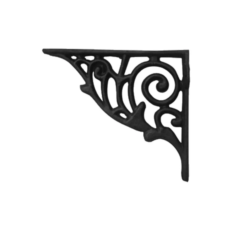 Cantoneira Mão Francesa Hera Em Ferro Fundido N07 22x19,5cm