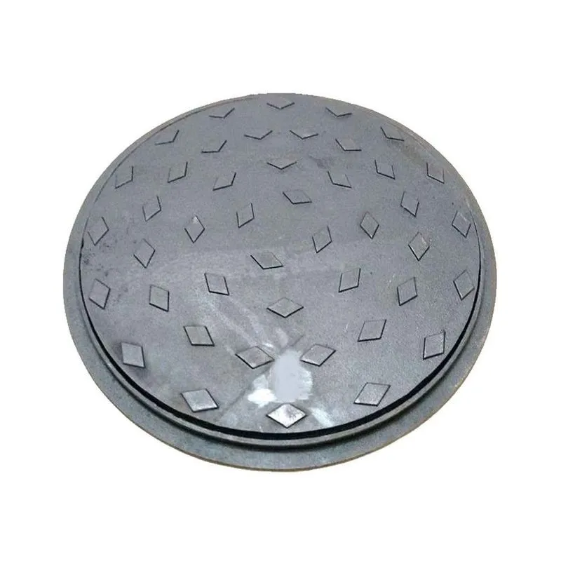 Tampa Tampão De Chão Dupla Face Simples Ferro Fundido 62,5cm