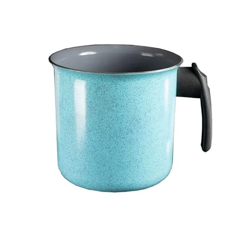 Canecão Fervedor Cerâmica Antiaderente Alumínio 2,7L 16CM Azul Turquesa Javali