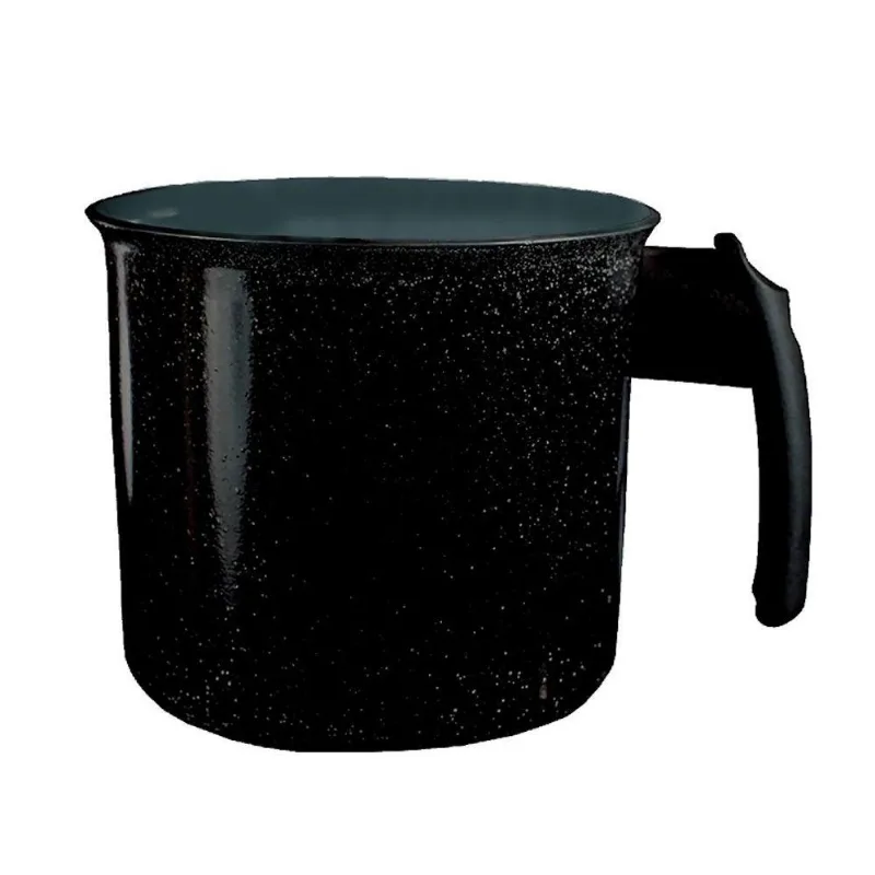 Canecão Fervedor 16cm em Alumínio com Revestimento em Cerâmica 2,7L Preto Javali