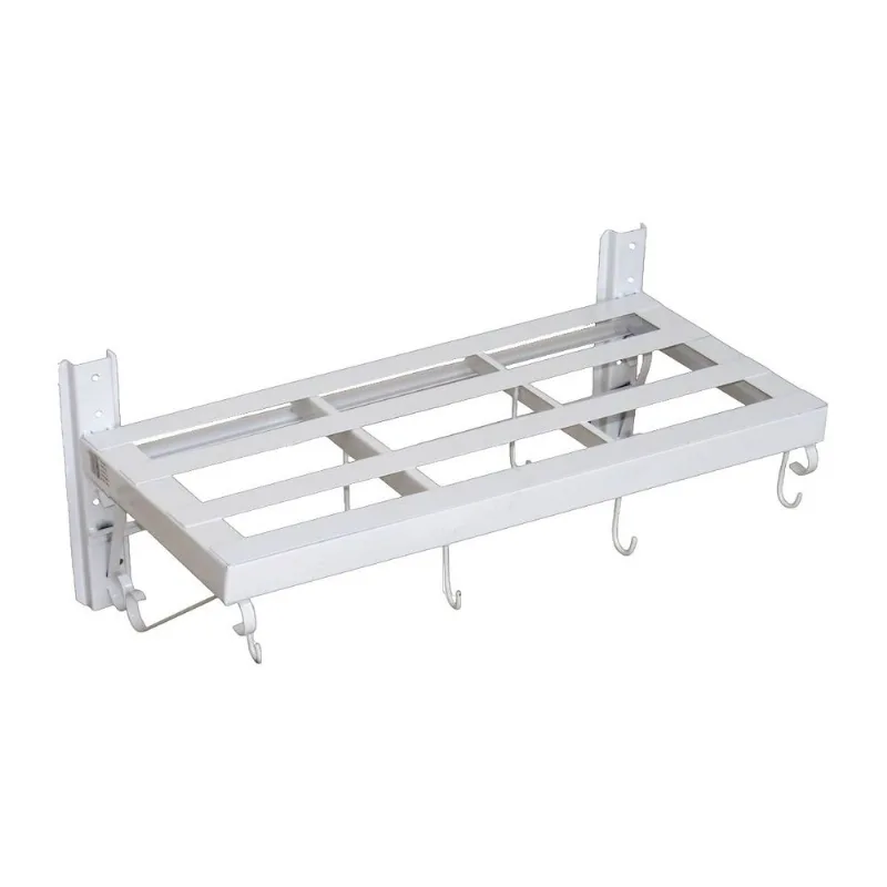 Paneleiro Suporte Para Panela Aço Carbono N01 Pequeno Branco