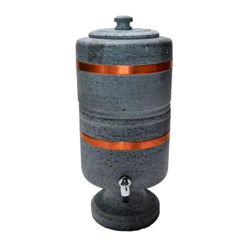 Filtro De Água Pedra De Sabão Torneira E Vela Completo 10L