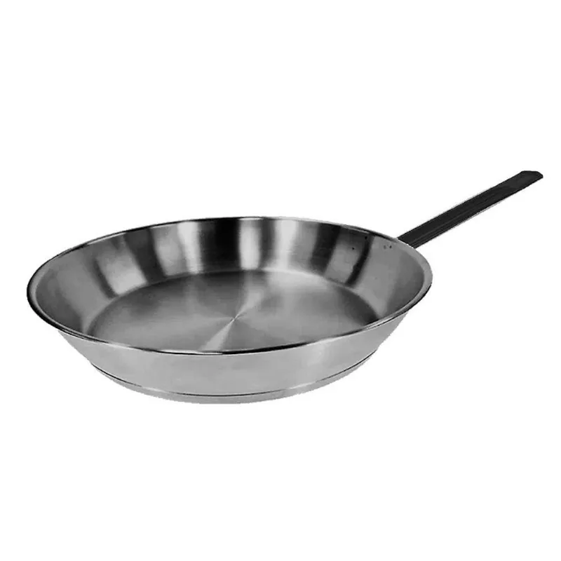 Frigideira N14 Aço Carbono 1mm Cabo Ferro para Fritura 3000ML 35cm Jamar