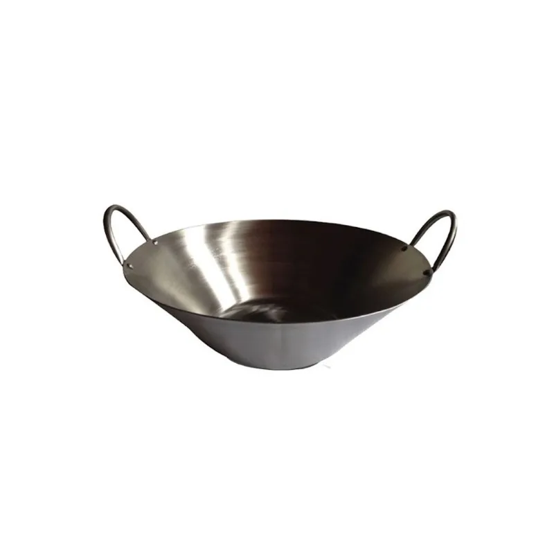 Tacho Aço Inox Beira Alta Chapa 2mm Fritura Cozinha 25cm