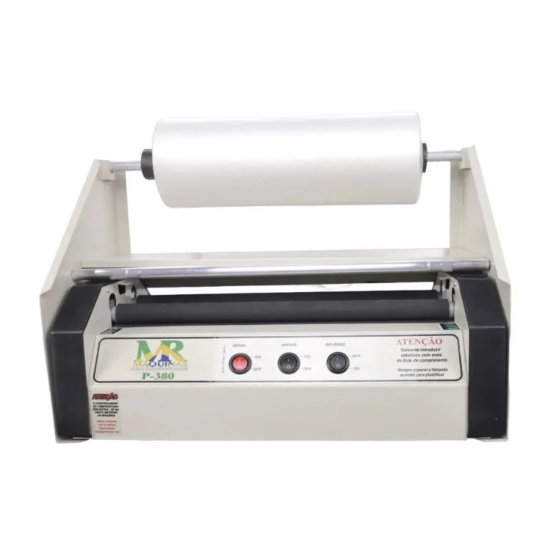 Plastificadora P380 Com Suporte Bobina Brilho Bopp 35cm 220v
