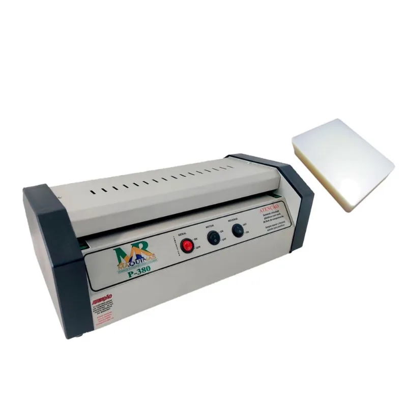 Kit Plastificadora Poliseladora P380 Polaseal A3 100un 110v