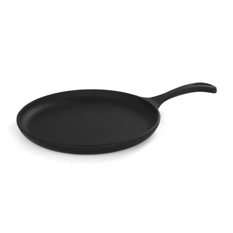 Frigideira Tapioca Chef Ferro Fundido 20x2cm 0,3L Cabo Resistente Panela Mineira