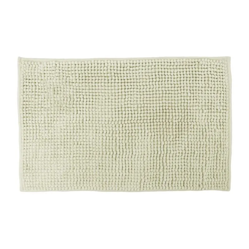 Tapete Para Banheiro Bolinha Antiderrapante Palha 58x38cm